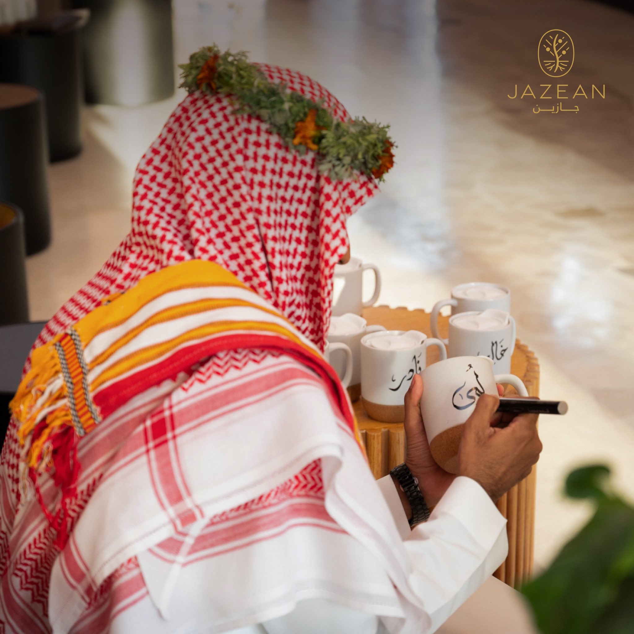 مشروع عمل فني بالخط العربي 2